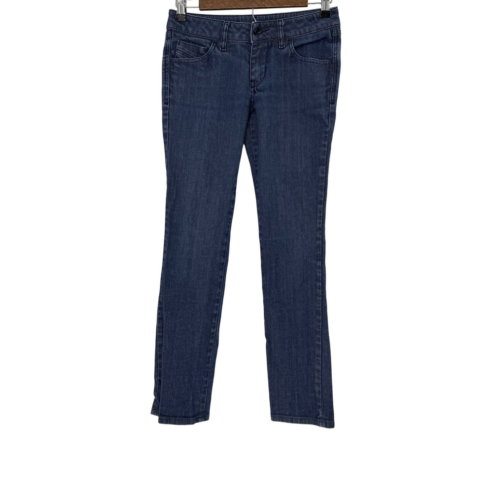 DIESEL Black Gold Women's Jeans Size 25 Dark Wash Denim‎ Straight Leg